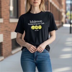 ☀️🌴NWT Lululemon Organic Cotton Tee Tennis Sports Club